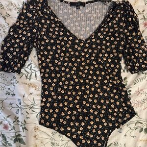 Floral bodysuit